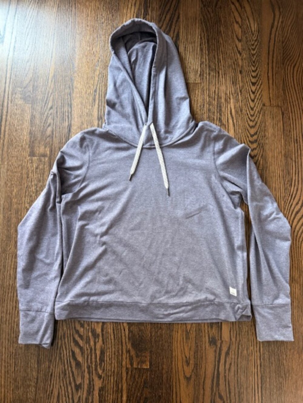 Vuori Halo hoodie in heathered purple size small